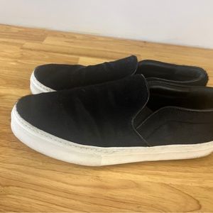 CELINE Women’s Black Pony Hair Skate Slip On Size 41